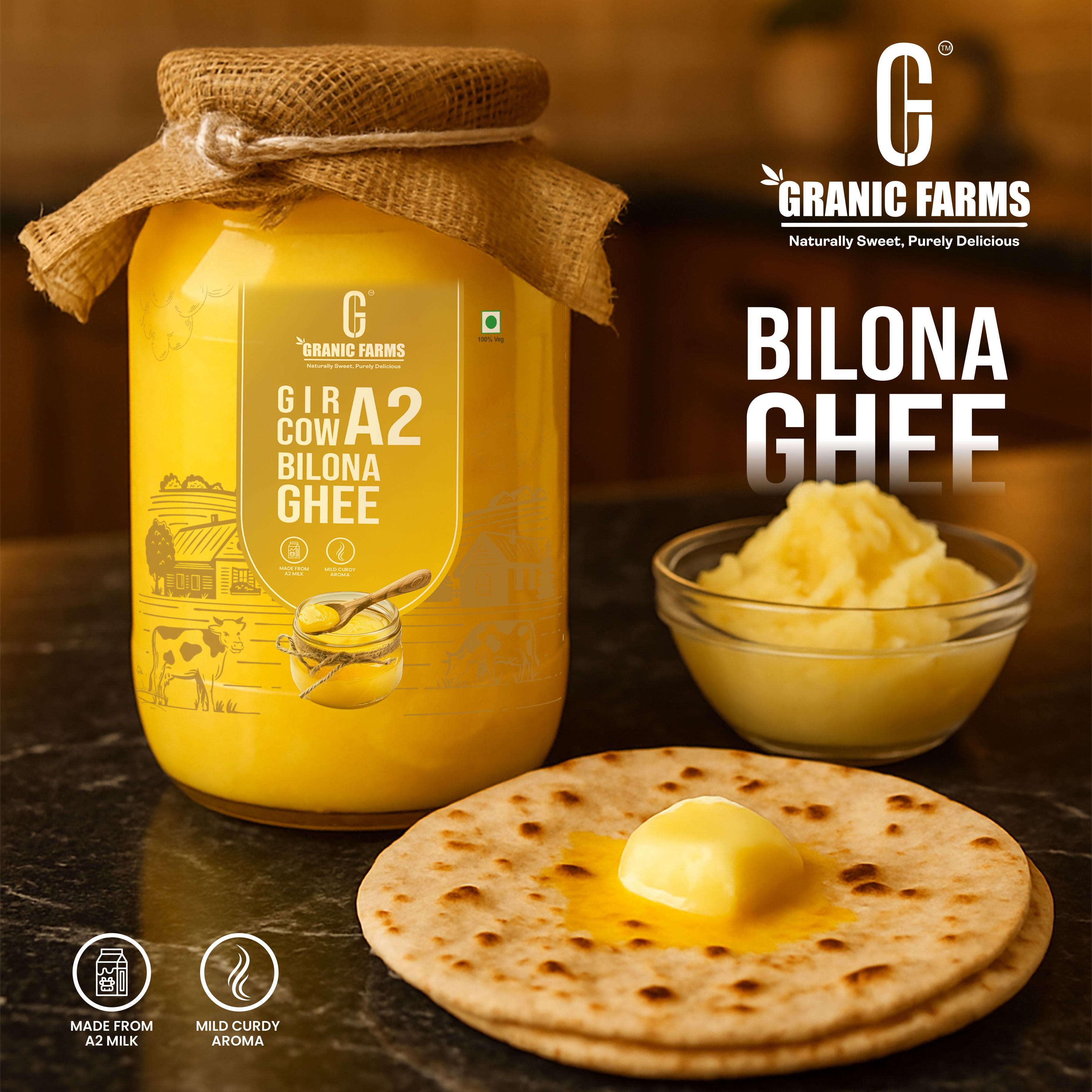 GRANIC FARMS – Pure Desi Ghee