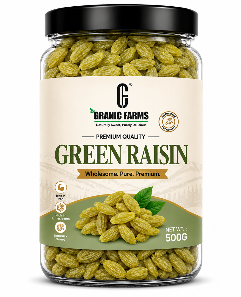 Granic Farms Premium Green Raisin (Kishmish)