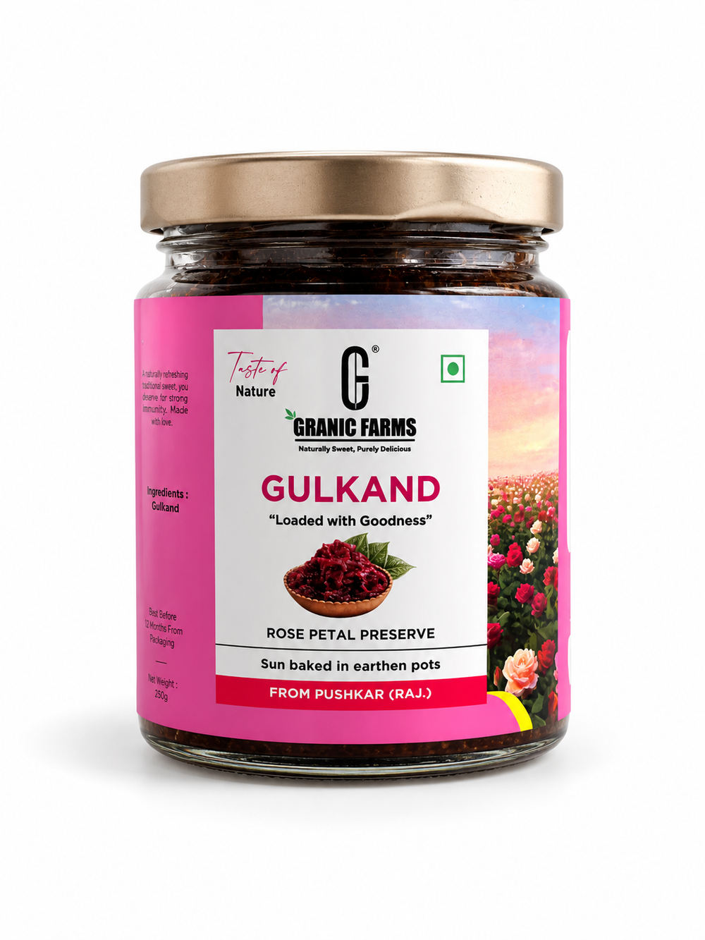 Granic Farms Premium Gulkand – 250g