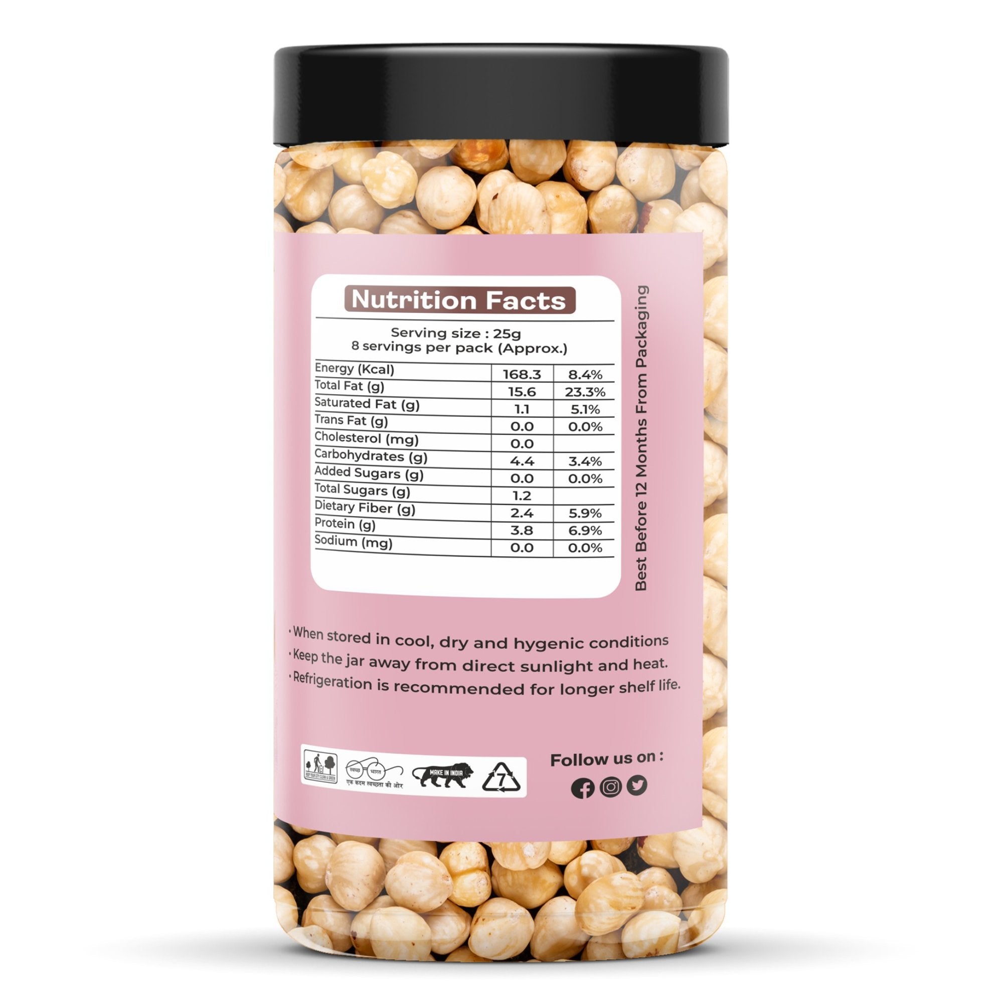 HAZELNUTS – Premium Raw & Natural