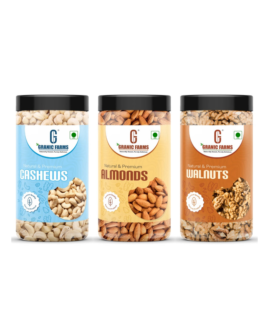 Dry fruits combo pack of (3 x 150 g)