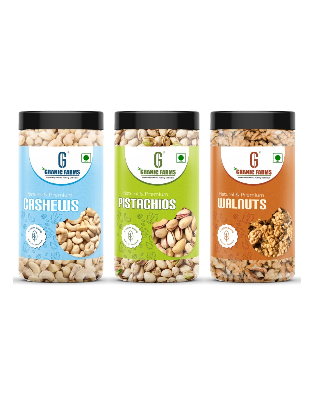 Dry fruits combo pack of (3 x 150 g)