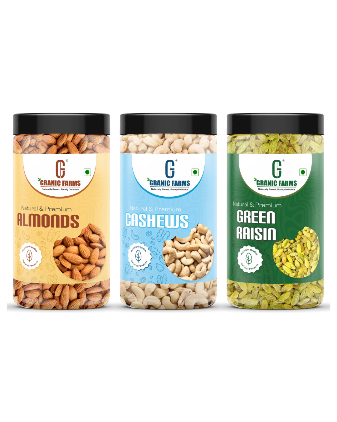 Dry fruits combo pack of (3 x 150 g)