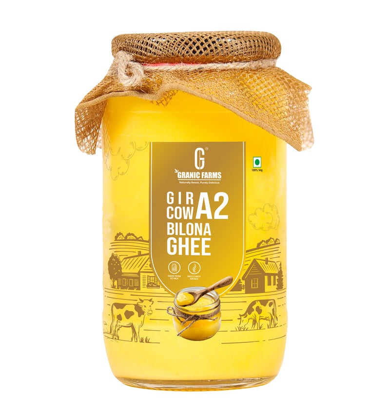 GRANIC FARMS – A2 GIR Cow Bilona Ghee